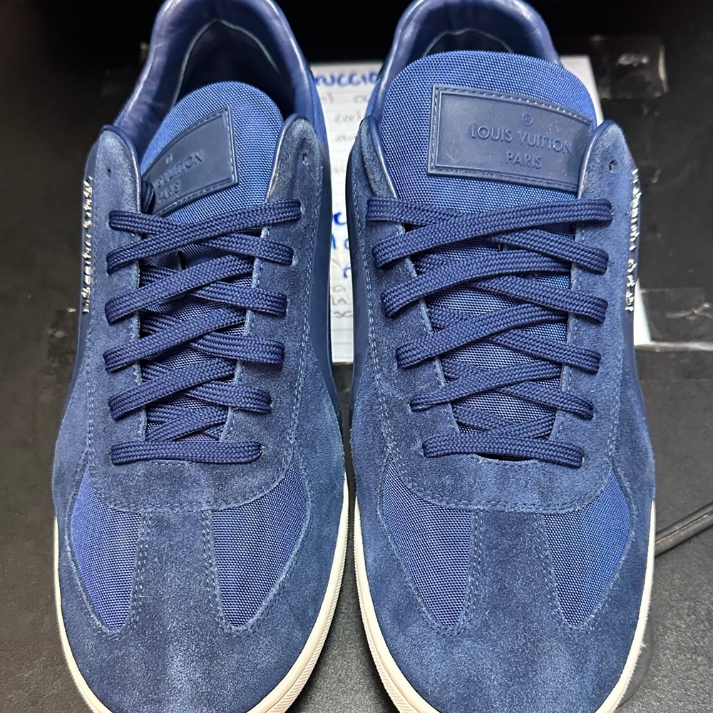 Louis Vuitton Men's Deep Blue Sneakers - Picture 6 of 6